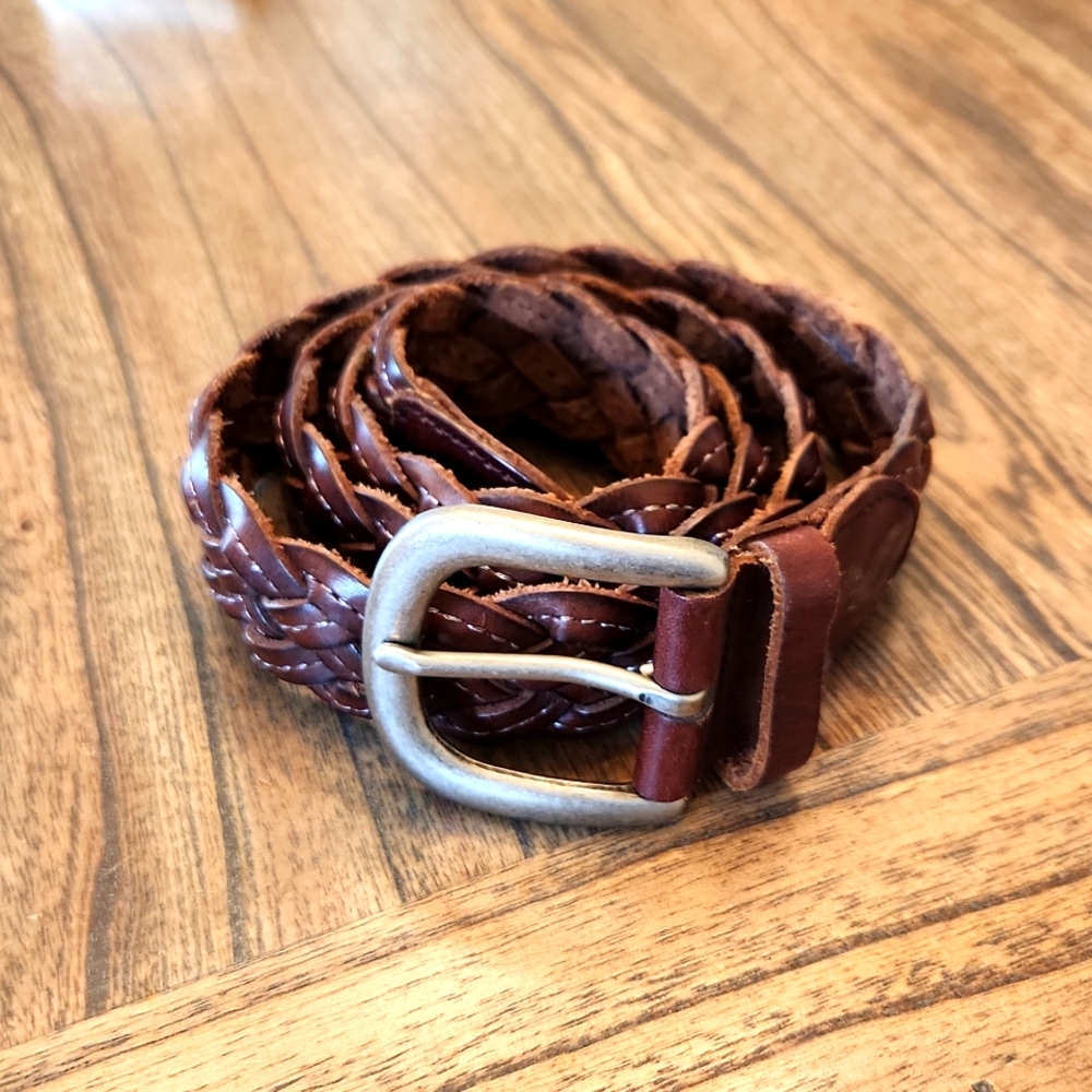 AEO Braided Belt // Size S/M (42 inches long)